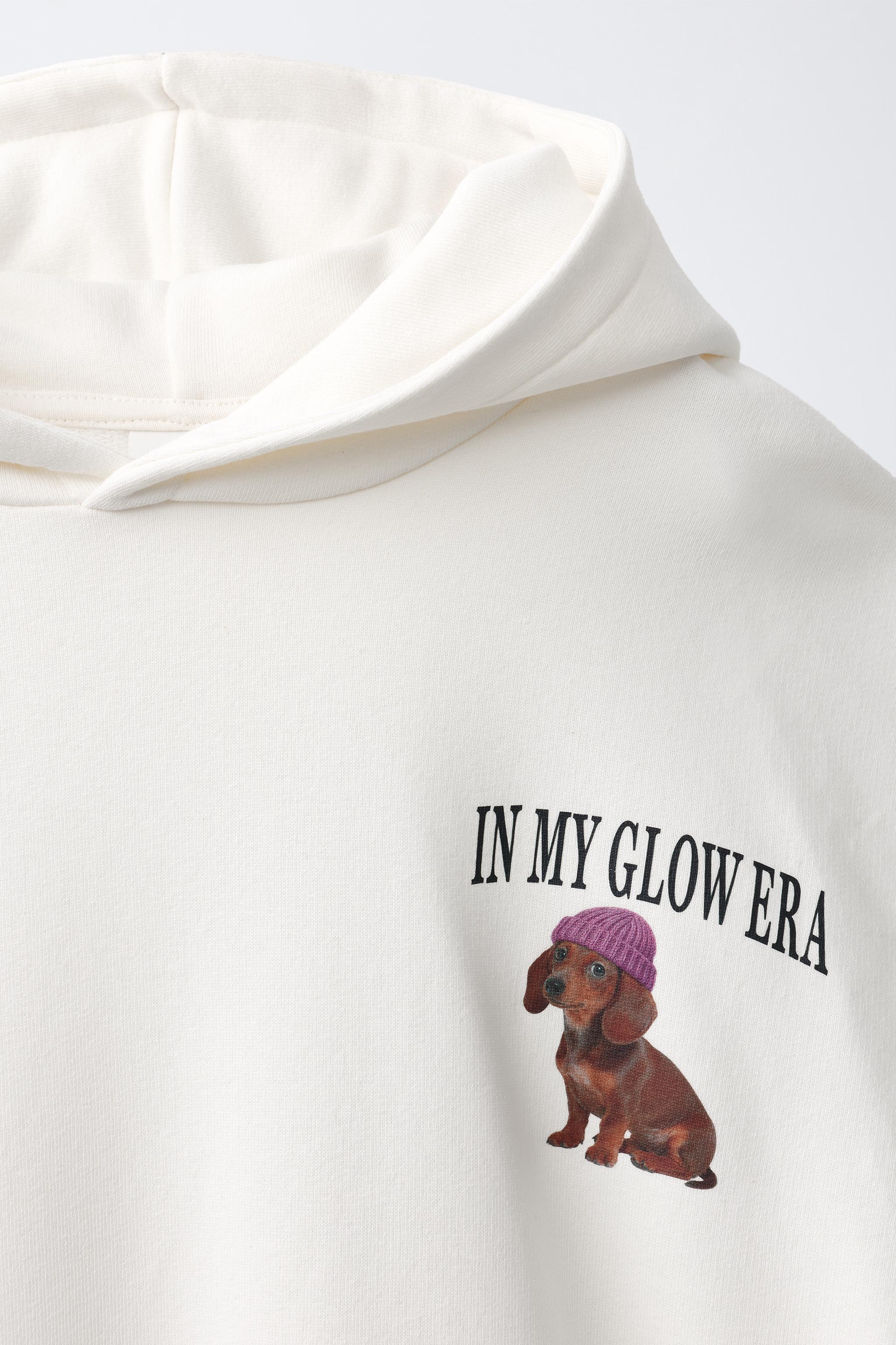DOG PRINT HOODIE